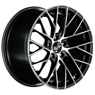 Диск литой MAK Monaco 19x8.5J/5x130 D71.6 ET55 Black mirror
