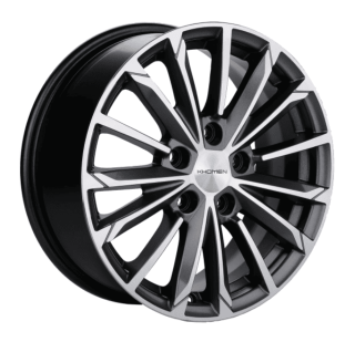 Диск литой Khomen Wheels 1611 16x6.5J/5x114.3 D67.1 ET43 Gray-FP