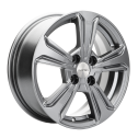 Диск литой Khomen Wheels KHW1502 (Solano) 15x6.0J/4x100 D54.1 ET45 Gray