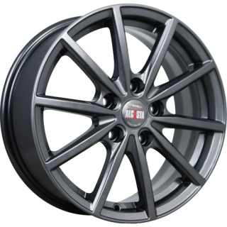 Диск литой Alcasta M61 17x7.0J/5x114.3 D64.1 ET40 Graphite