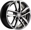 Диск литой Khomen Wheels 1612 16x6.5J/5x108 D63.3 ET50 Gray-FP