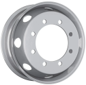 Диск штамп. Accuride 8/275/221/136 19.5x6.75J/8x275 D221 ET136 Silver