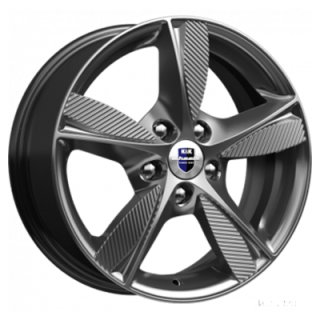 Диск литой КиК Кинезис 16x6.5J/5x112 D66.6 ET35 блэк платинум