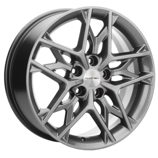 Диск литой Khomen Wheels KHW1709 (Chery Tiggo 3/Tiggo 3 Pro) 17x7.0J/5x108 D60.1 ET45 Gray