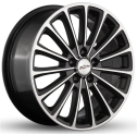 Диск литой X'trike X-136 17x7.0J/5x114.3 D66.6 ET37 BKM/FP