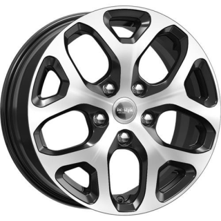 Диск литой КиК KC869 16x6.5J/5x112 D57.1 ET50 алмаз черный