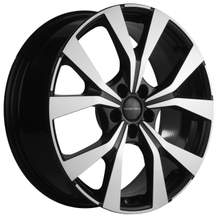 Диск литой Khomen Wheels 1906 19x7.0J/5x108 D65.1 ET36 Black-FP