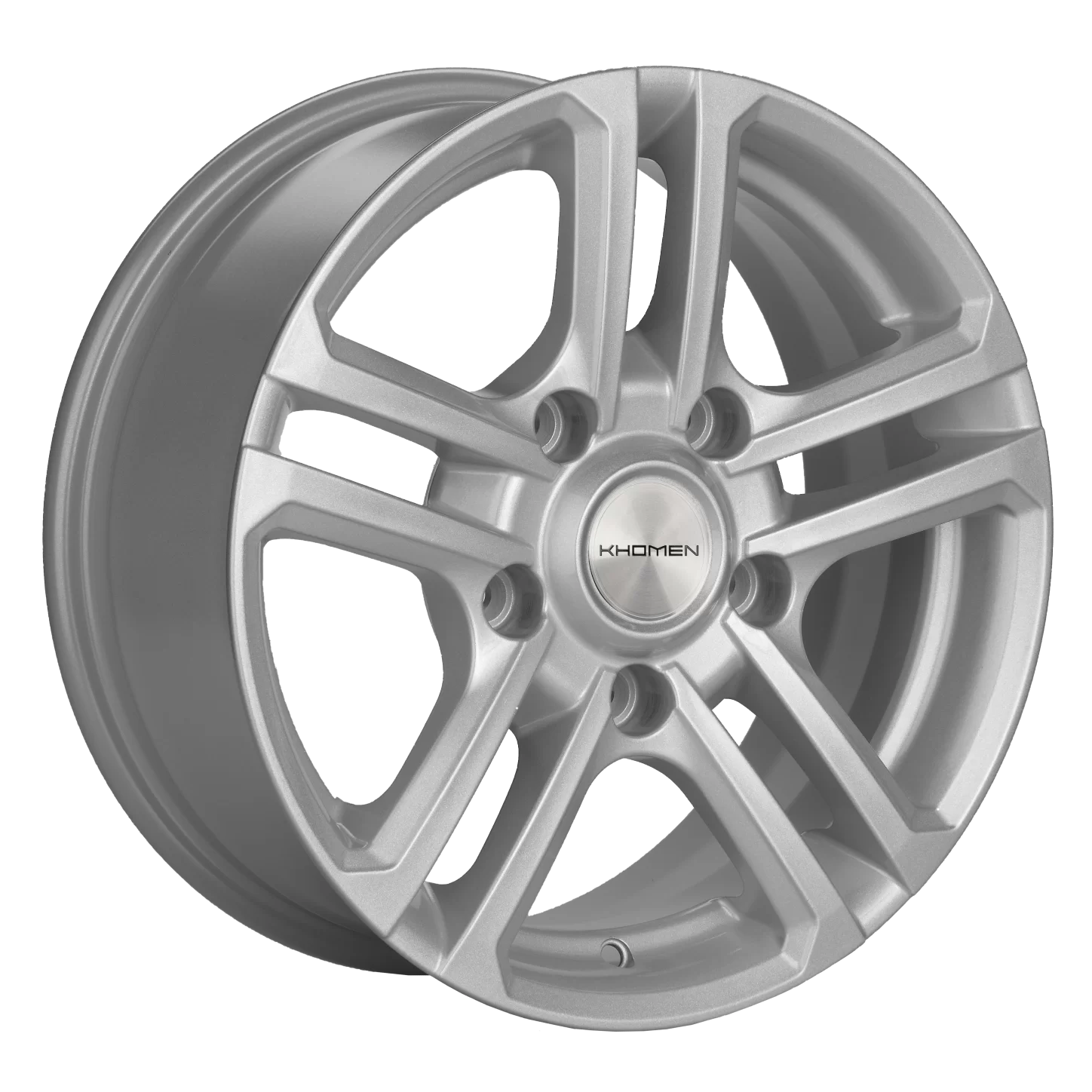 Купить диски Khomen Wheels KHW1602 (Niva 4x4) 16x6.5J/5x139.7 D98.5 ET40  F-Silver в Уфе