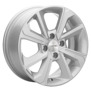 Диск литой Khomen Wheels KHW1501 (XRay) 15x6.0J/4x100 D60.1 ET37 F-Silver