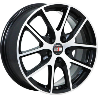 Диск литой Alcasta M59 16x6.5J/5x114.3 D67.1 ET38 BKF