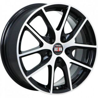 Диск литой Alcasta M59 16x6.5J/5x114.3 D67.1 ET38 BKF