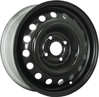 Диск штамп. EuroDisk 64A48R 15x6.0J/4x100 D54.1 ET48 Black