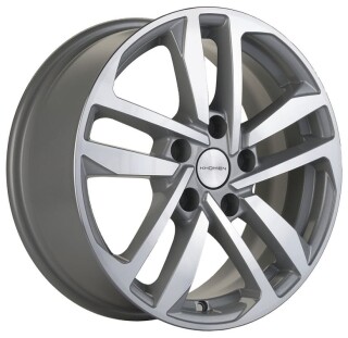 Диск литой Khomen Wheels 1612 16x6.5J/5x114.3 D67.1 ET45 F-Silver-FP