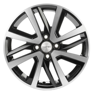Диск литой Khomen Wheels 1609 16x6.0J/4x100 D60.1 ET50 Black-FP