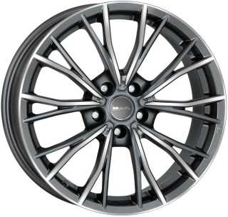 Диск литой MAK Mark 18x8.0J/5x112 D66.6 ET30 Gunmetal Mirror Face1