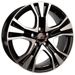 Диск литой Вектор B159 17x7.0J/5x112 D57.1 ET40 Black polished