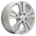 Диск литой Khomen Wheels KHW1603 (Soul) 16x6.0J/5x114.3 D67.1 ET47 F-Silver