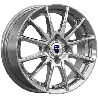 Диск литой КиК Квант 14x5.5J/4x100 D56.6 ET40 дарк_платинум