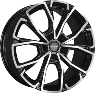 Диск литой Khomen Wheels KHW1907 (Exeed RX) 19x7.5J/5x108 D65.1 ET41 Black-FP