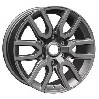 Диск литой Khomen Wheels KHW1723 (Hyundai H-1/Staria) 17x8.0J/6x139.7 D92.5 ET50 Gray