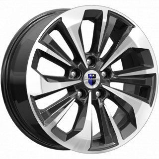 Диск литой КиК Авиор 17x7.0J/5x112 D57.1 ET40 алмаз чёрный