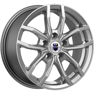 Диск литой КиК Фрост (КС1048) 15x6.5J/5x100 D57.1 ET38 дарк платинум