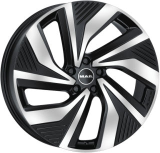 Диск литой MAK Electra 20x8.0J/5x112 D57.1 ET45 Black mirror