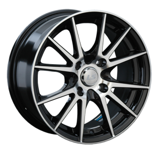 Диск литой LS Wheels LS143 15x6.5J/4x114.3 D73.1 ET40 BKF