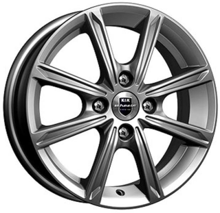 Диск литой КиК Флэш 14x5.0J/4x100 D67.1 ET45 ДАРК ПЛАТИНУМ