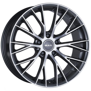 Диск литой MAK Munchen 20x8.5J/5x120 D72.6 ET25 Gunmetal Mirror Face1