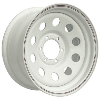 Диск штамп. Off-Road Wheels White 17x8.0J/6x139.7 D110.1 ET0 белый