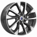 Диск литой КиК Роквуд (КС900) 17x7.0J/5x114.3 D60.1 ET35 алмаз черный