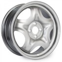 Диск штамп. ТЗСК Renault Sandero Stepway 16x6.5J/4x100 D60.1 ET37 Серебро для OPEL Astra H