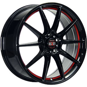 Диск литой Alcasta M23 18x8.0J/5x114.3 D60.1 ET35 BKRSI