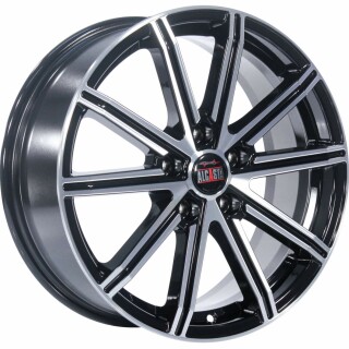 Диск литой Alcasta M64 16x6.5J/5x100 D57.1 ET38 BKF