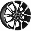Диск литой MAK Highlands 17x7.0J/5x110 D65.1 ET41 Black mirror