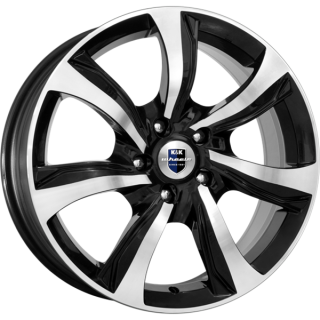 Диск литой КиК Либерти (КС654) 17x7.0J/5x114.3 D67.1 ET45 алмаз черный