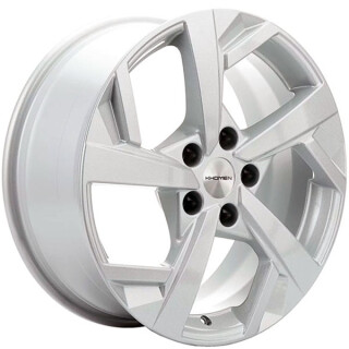 Диск литой Khomen Wheels KHW1712 (A4) 17x7.0J/5x112. D66.6 ET46 F-Silver