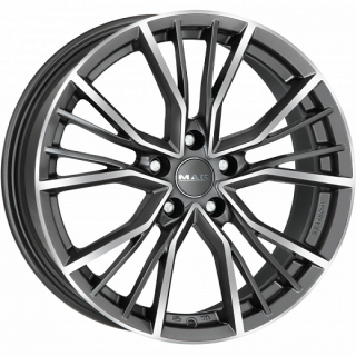 Диск литой MAK Union 20x8.5J/5x112 D66.6 ET32 Gunmetal Mirror Face5