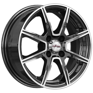 Диск литой iFree Майами 14x5.5J/4x100 D67.1 ET35 блэк джек