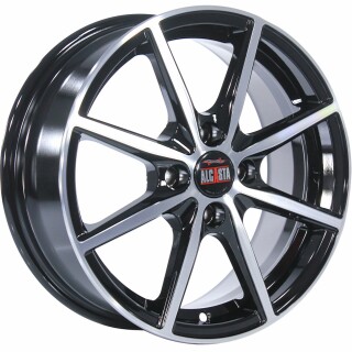 Диск литой Alcasta M63 15x6.0J/4x100 D60.1 ET46 BKF