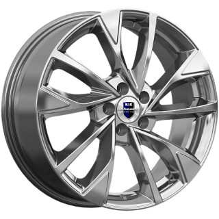 Диск литой КиК Роквуд 17x7.0J/5x108 D67.1 ET35 дарк платинум