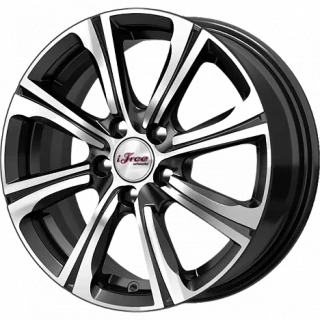 Диск литой iFree Апероль 15x6.0J/5x100 D57.1 ET38 блэк джек