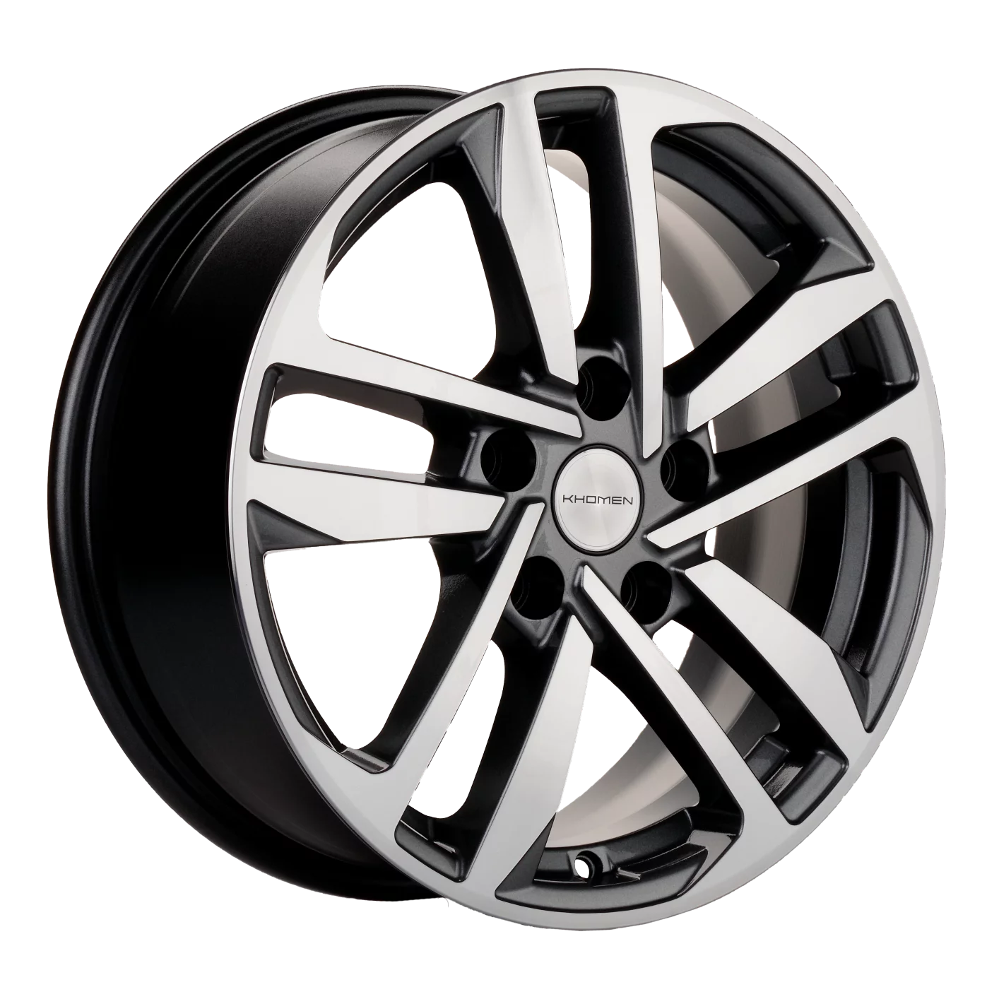 Купить диски Khomen Wheels KHW1612 (Mazda 3/ix35) 16x6.5J/5x114.3 D67.1  ET45 Gray-FP в Перми