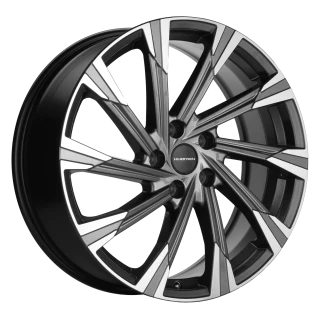 Диск литой Khomen Wheels KHW1901 (Kia Sportage) 19x7.5J/5x114.3 D67.1 ET50.5 Gray-FP