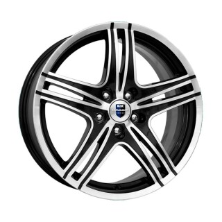 Диск литой КиК Омаха 18x8.0J/5x130 D71.6 ET45 алмаз черный