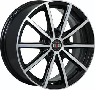 Диск литой Alcasta M61 16x6.5J/5x114.3 D67.1 ET43 BKF