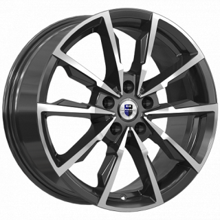 Диск литой КиК Меренге 17x7.5J/5x114.3 D60.1 ET45 алмаз черный