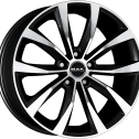 Диск литой MAK Wolf 17x7.5J/5x108 D72.3 ET45 Black mirror