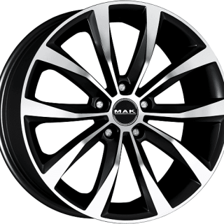 Диск литой MAK Wolf 16x6.5J/5x100 D57.1 ET42 Black mirror